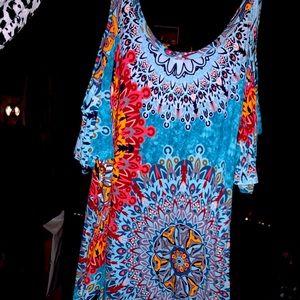 Women’s long dress (open shoulder)